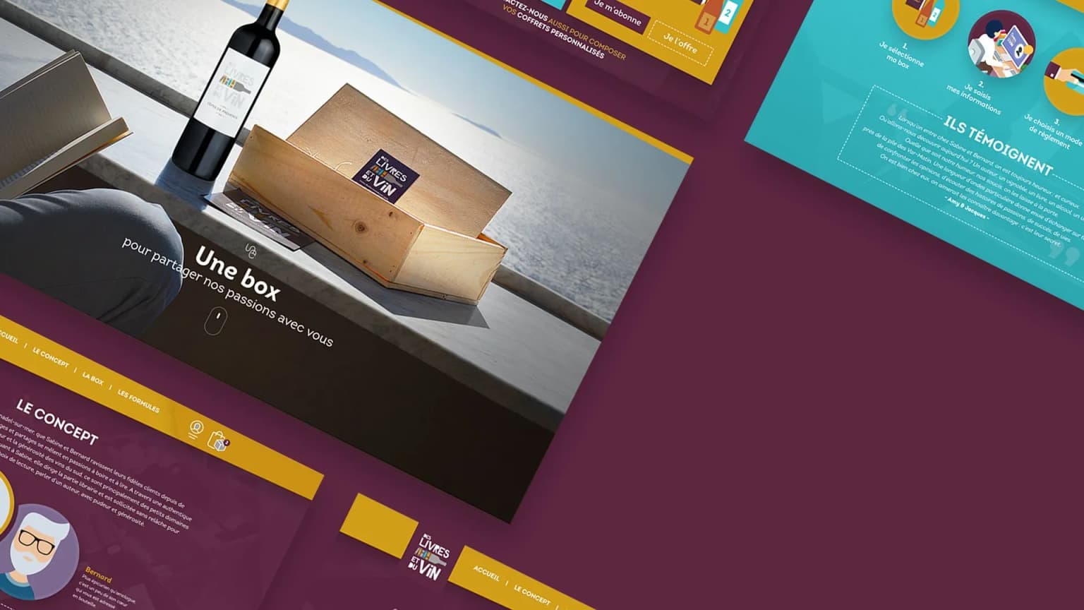 Des Livres et du Vin — Boutique Thelia 2 d'une librairie-cave varoise, box bimestrielle livre + vin