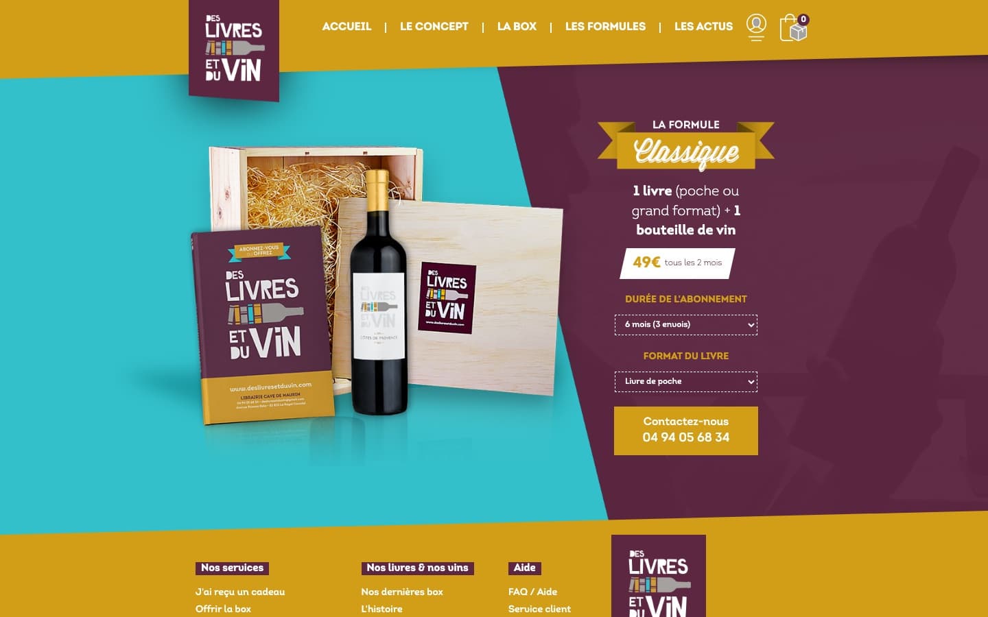 Des Livres et du Vin - Concept et présentation du lieu