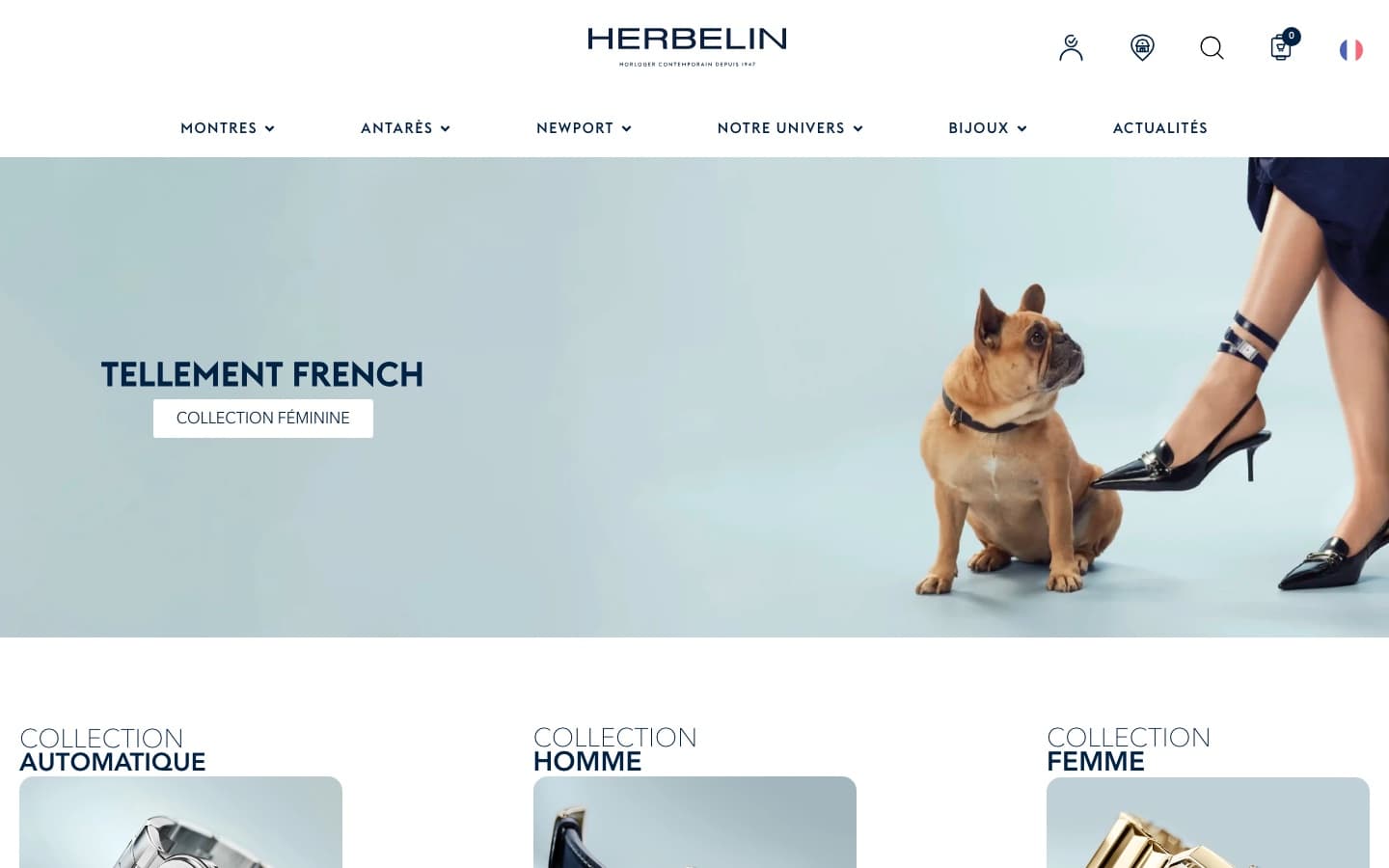 Michel Herbelin - Page d'accueil et collections