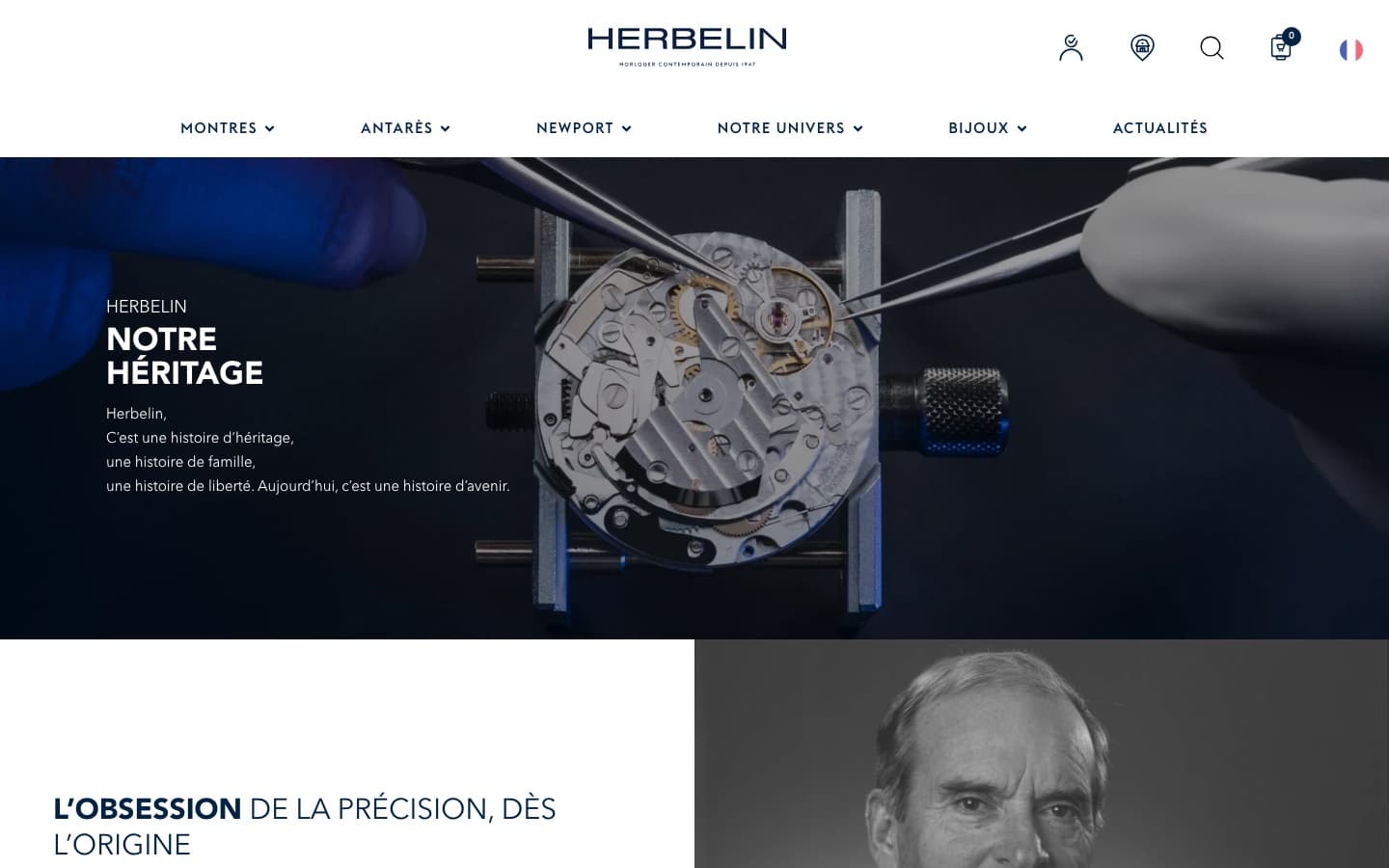 Michel Herbelin - Page Notre héritage