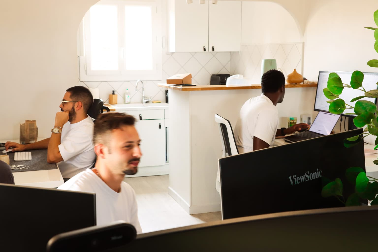 L'open-space de Getup Agency à La Farlède, près de Toulon