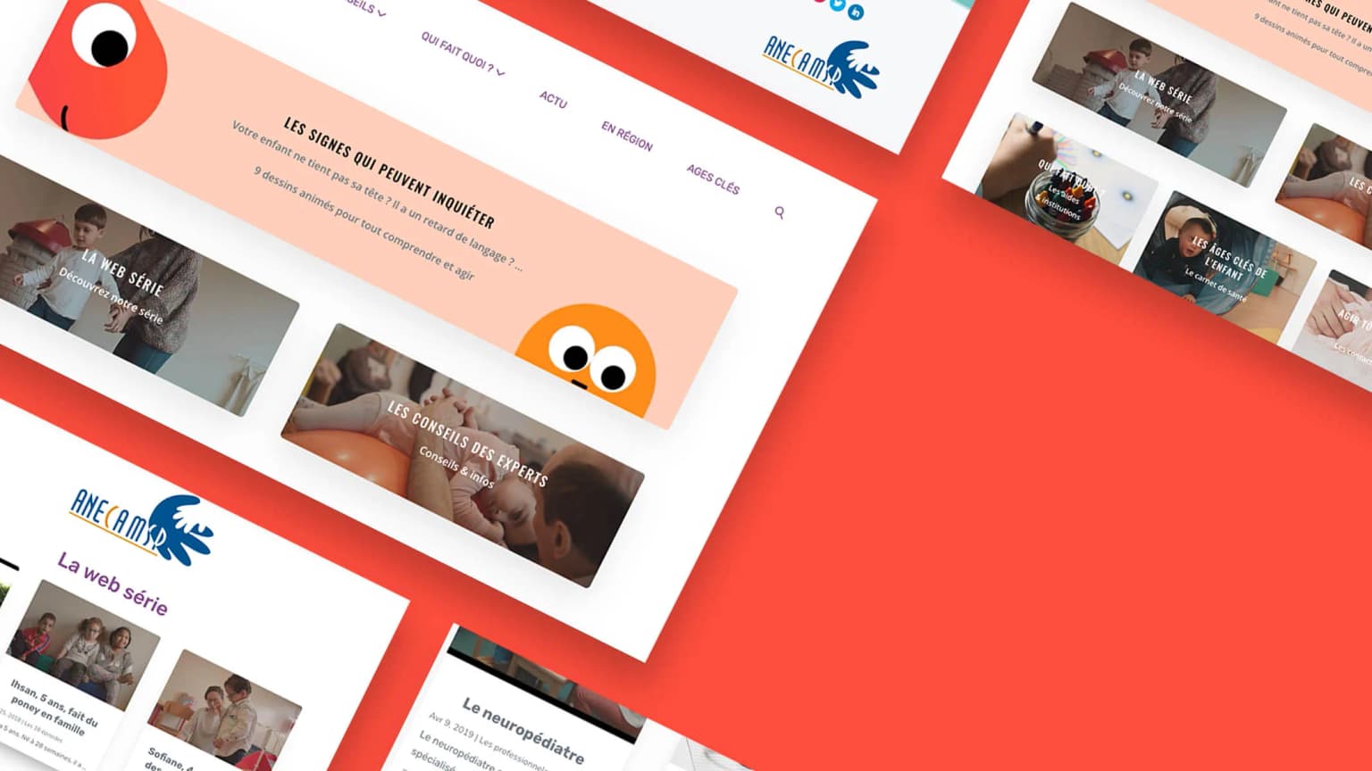 Handicap Agir Tôt — Communication digitale pour campagne nationale de prévention handicap