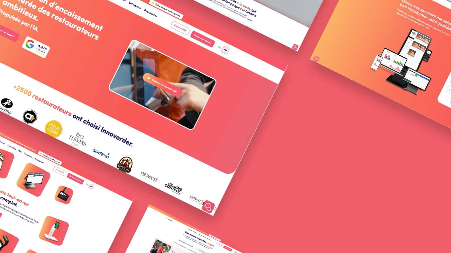 Innovorder — Écosystème digital pour la restauration à grande échelle