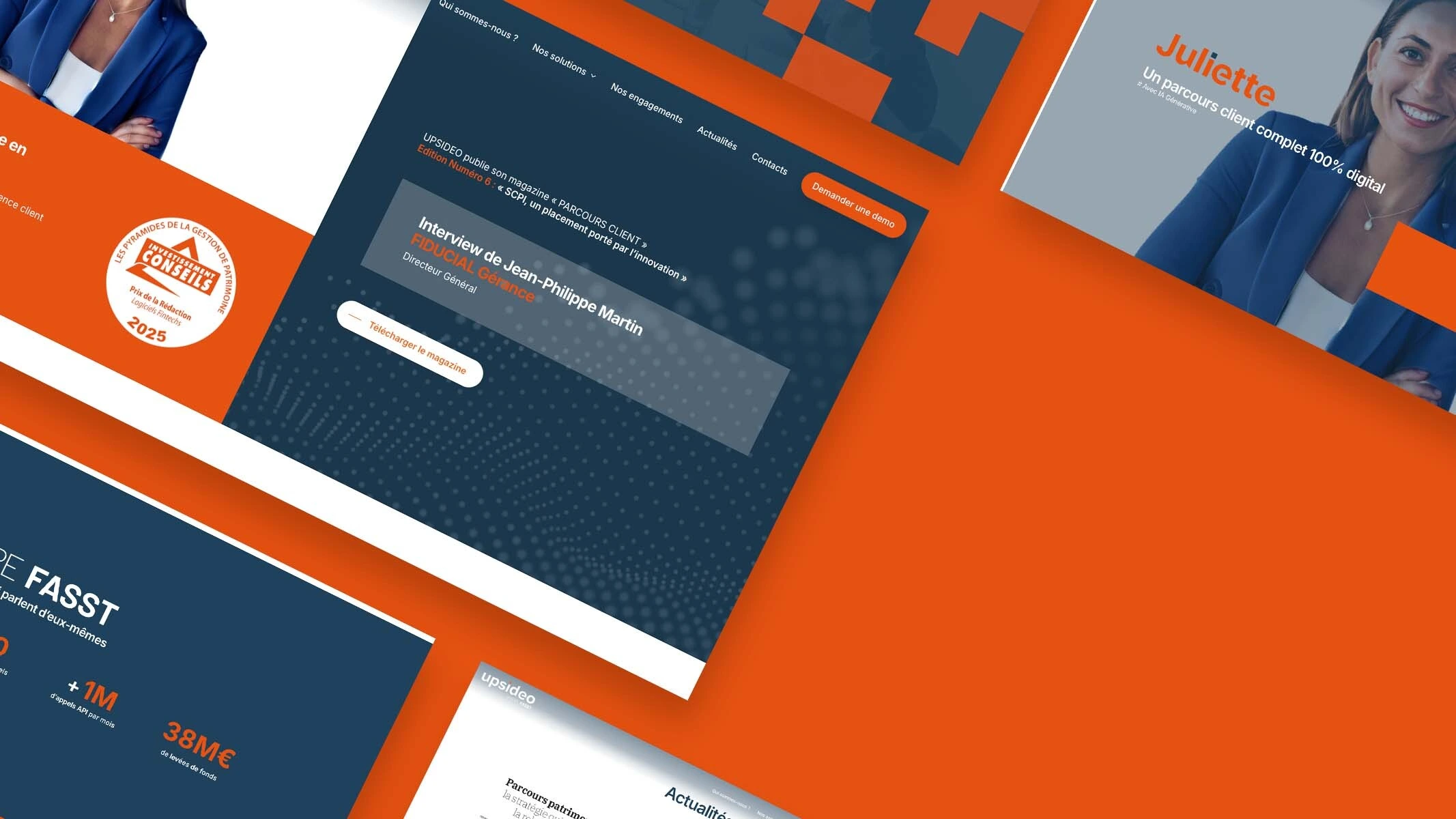 Upsideo | Réalisation | Getup Agency